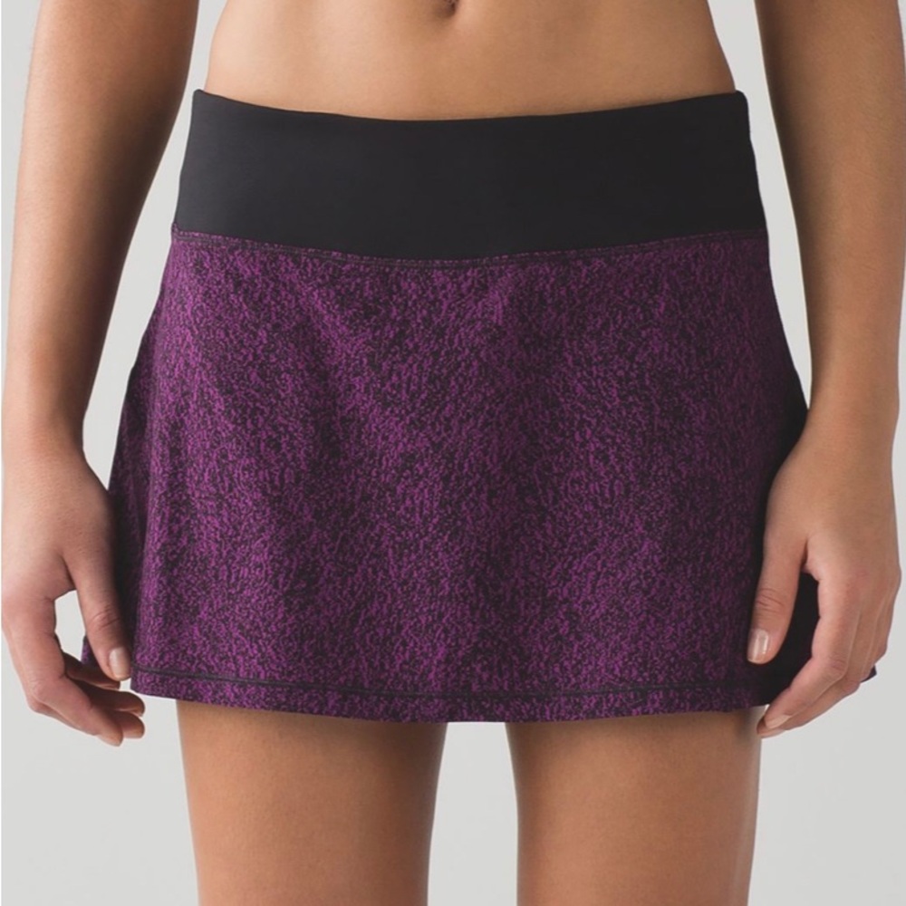 Lululemon Circuit Breaker Skirt Circuit Aurora Black
